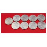 9-1972-D Eisenhower Dollars