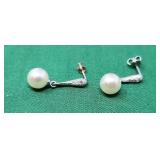 .925 Sterling Earrings 1.43g