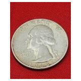 1963-D Washington Silver Quarter