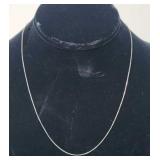 .925 Sterling Silver  Necklace 1.23g