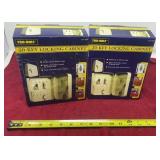 True bolt 20 key locking cabinets times two