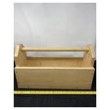 Wooden tool box