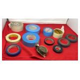 Tape, electrical rubber, masking painters, tape