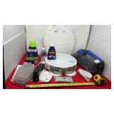 Bissell vacuum with cleaning supplies, pet stain