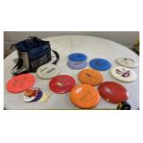 Innova disc golf bag and discs.