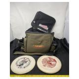 Innova disc golf set in carrying case.