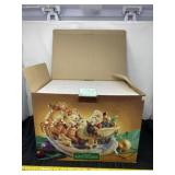 Collectable Santa figurine in box.