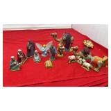 Nativity scene ceramic
