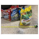 Sevin lawn insect granules, Scottï¿½s Turf Builder