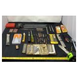 Stanley saw blades, razor blades, but ends and