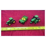 Toy, John Deere tractors with gator