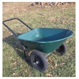 Two-wheel wheelbarrow