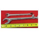 Snap on wrenches 15/16 and a 9/16