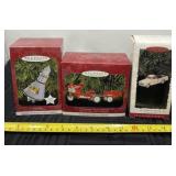 Hallmark Keepsake Christmas ornaments.