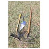 Garden Twist Tiller, Rake & More