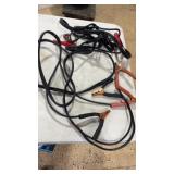 Two sets of jumper cables