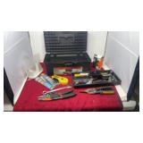 Hyper tough 16 inch toolbox with tools