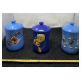 Looney Tunes cookie jars/containers