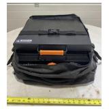 Portable Blackstone Adventure griddle in carrying