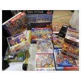 Titanic, Route 66 and various puzzles.