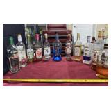 UV Blue Vodka, Captain Morgan and other liquor