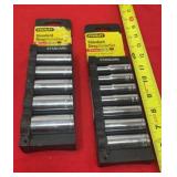 Stanley deep pocket socket set 3/8 Drive