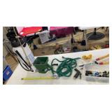 Outdoor garden supply sprayer cedar hose trimmers