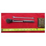Craftsman socket, wrench crescent wrench
