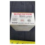 Winchester 9 mm Luger  115 grain hundred round