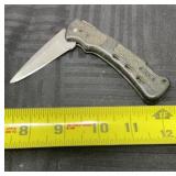 Buck folded up knife