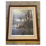 Jim Hansel signed at numbered 524 framed print