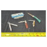 Knives, including Barlow, Jasper County, co-op