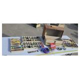 Tackle box full of fishing gear