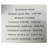 CountyLine Shooting Center Hours
