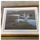 Framed print titled, Summer Above The 60th