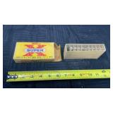 Old western empty super X silver tip 35 Remington