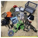 Big Dog harnesses, support climbers, ratchet