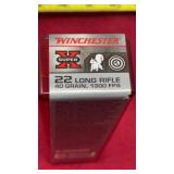Winchester X super 22 long rifle 40 grain 1300