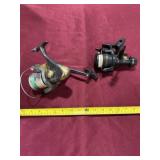 Shimano and Quantum reels