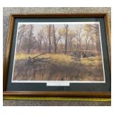 Framed print titled, Tomfoolery by Eldridge