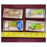 Billy Lewis lures and Rat-L Trap lures.