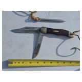 Case XX two blade knife and Marlin Spike