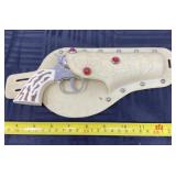 Hubley 1950ï¿½s cap gun with plastic holster.