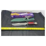 Alamo Bowie, silver plate total length 14 1/4