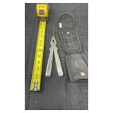 Like Leatherman multipurpose knife with case