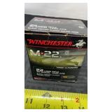 Winchester M 22 long rifle 40 grain full box