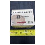 Federal 22 LR 40 grain 325 rounds sealed box