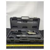 BSA Optics spiting scope with tripod in hard