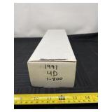 1991 4 D 1-800 baseball card set