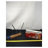 Smiths sharpener and LS Lansky knife sharpening